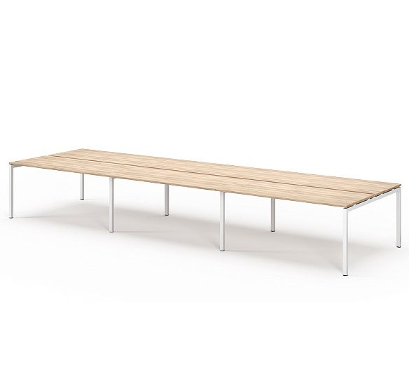 ТУР Л/TOUR L бенч 6 р.места 480x143 ДУБ КАЛИФ/БЕЛЫЙ