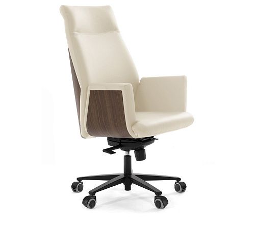 ЗЕВС/А/ZEUS/A Кресло руководит б/орех ОРЕХ/БЕЖ/ЧЕРН