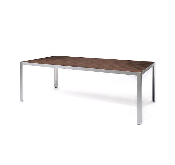 ЭНЦО/ENZO Стол письменный ЭВКАЛИПТ МОРЕН/ХРОМ