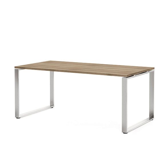 РОЛА/ROLA Стол 180 хром ГАВАНА/ХРОМ