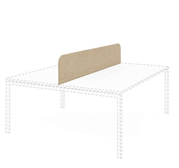 ТУР/TOUR Экран бенча ткань 160 см БЕЖЕВЫЙ