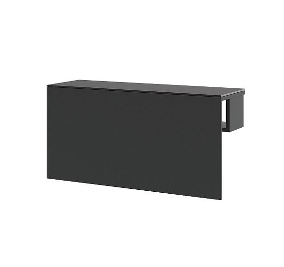 ФАСТА/FASTA Полка навесная короткая ГРАФИТ