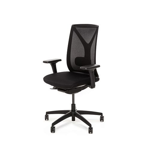 ДИОН С/DION M Кресло,синх, 1Д, черн ЧЕРНЫЙ/ЧЕРНЫЙ