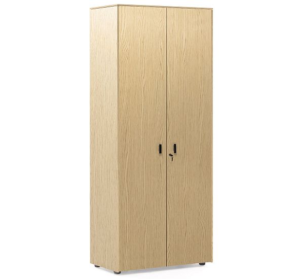 ЭКЗЕ/EXE Гардероб в.197 ДУБ СВЕТЛЫЙ/ЧЕРНЫЙ