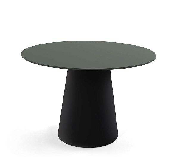 НОАЛЕ /NOALE Стол для переговоров ТЕМНО-ЗЕЛ/ЧЕРНЫЙ