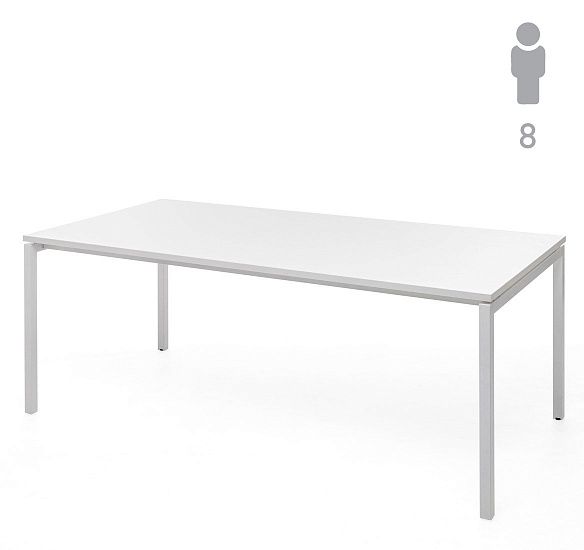 ТУР/TOUR Стол переговоров 200х100 БЕЛЫЙ