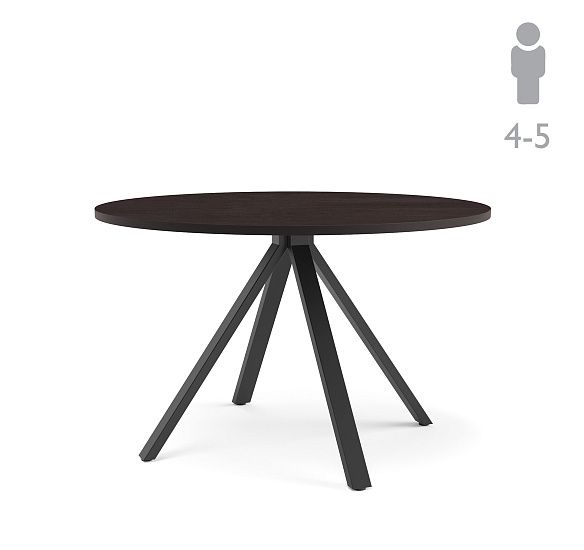 АСТРО/ASTRO Стол переговоров д.120 ВЕНГЕ/ЧЕРН