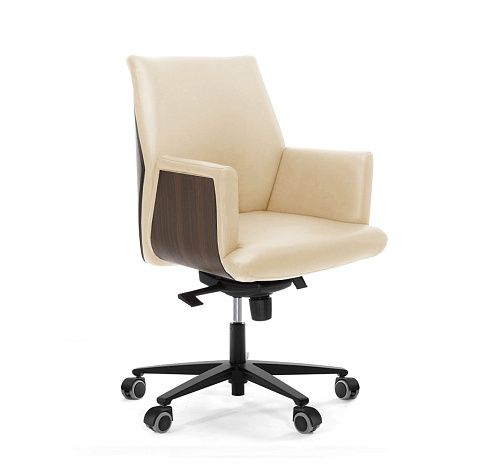 ЗЕВС/Б/ZEUS/B Кресло руководит б/орех ОРЕХ/БЕЖ/ЧЕРН
