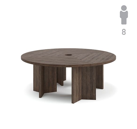 ЛАВА/LAVA Стол переговоров д.200 ТАБАК