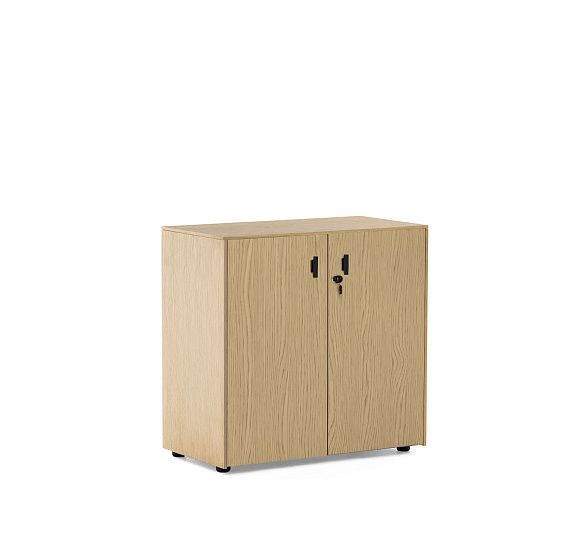 ЭКЗЕ/EXE Шкаф в.82 ДУБ СВЕТЛЫЙ/ЧЕРНЫЙ