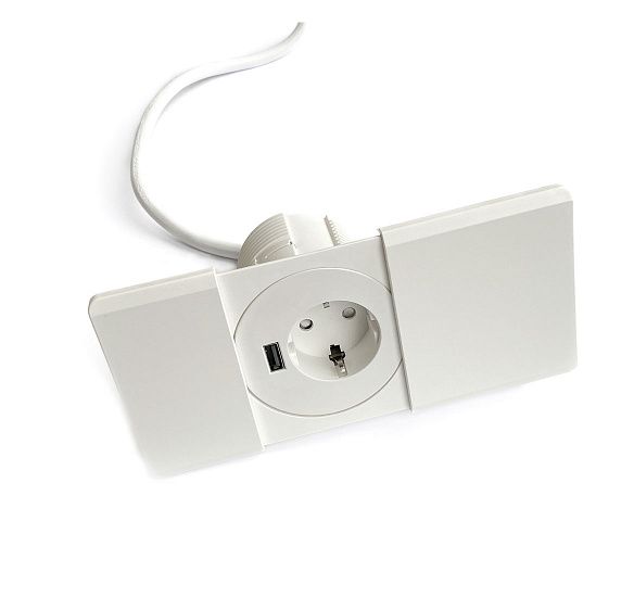 ВЕРСАТАГ/VERSATAG с крышкой бел БЕЛЫЙ