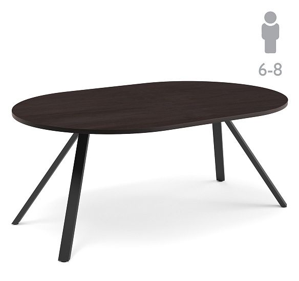 АСТРО/ASTRO Стол переговоров 180 ВЕНГЕ/ЧЕРН