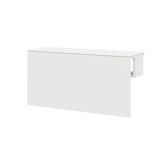 ФАСТА/FASTA Полка навесная короткая БЕЛЫЙ