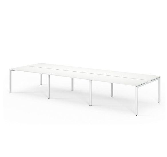 ТУР/TOUR бенч 6 р.мест 118х68 см БЕЛЫЙ