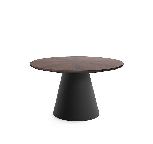 НОАЛЕ/NOALE Стол кофейный высокий ЭВКАЛИПТ МОРЕН/ЧЕРН